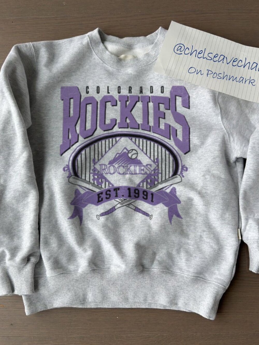 Vintage Colorado Rockies Baseball Sweatshirt, Retro MLB Rockies Unisex Shirt Tee